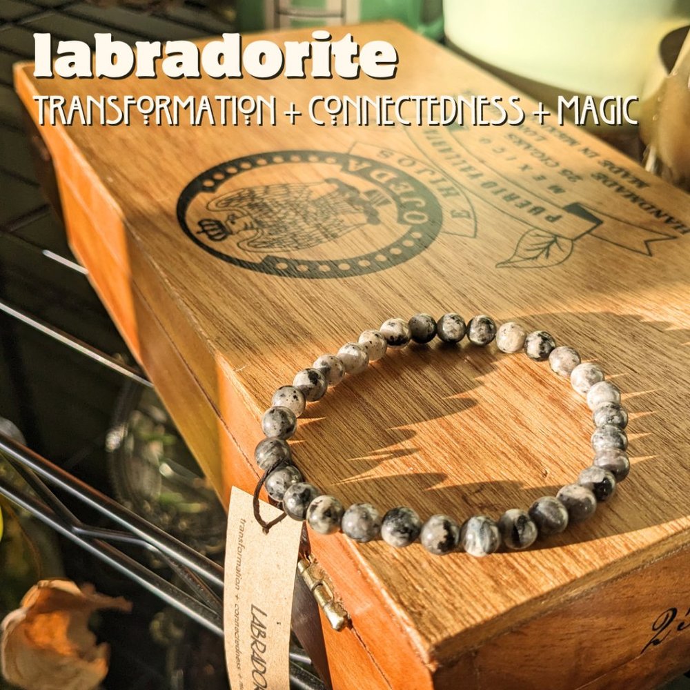 Labradorite Gemstone Bracelet